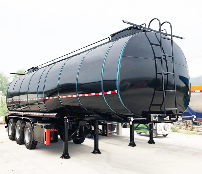 Hot Selling Liquid Tanker Asphalt Bitumen Tank Truck Semi插图