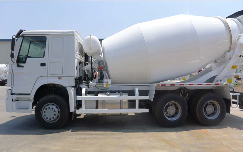 Sinotruk HOWO 6X4 10cbm Concrete Mixer Cement Equipment Tank Truck插图