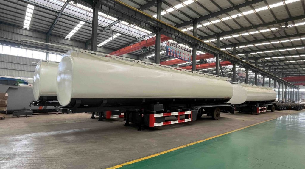 45000L 4 Axles Oil Tanker Semi Trailer插图