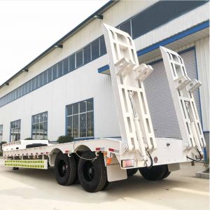 2-Axle 40t Low-Bed Trailer with Automatic Ramp (11)