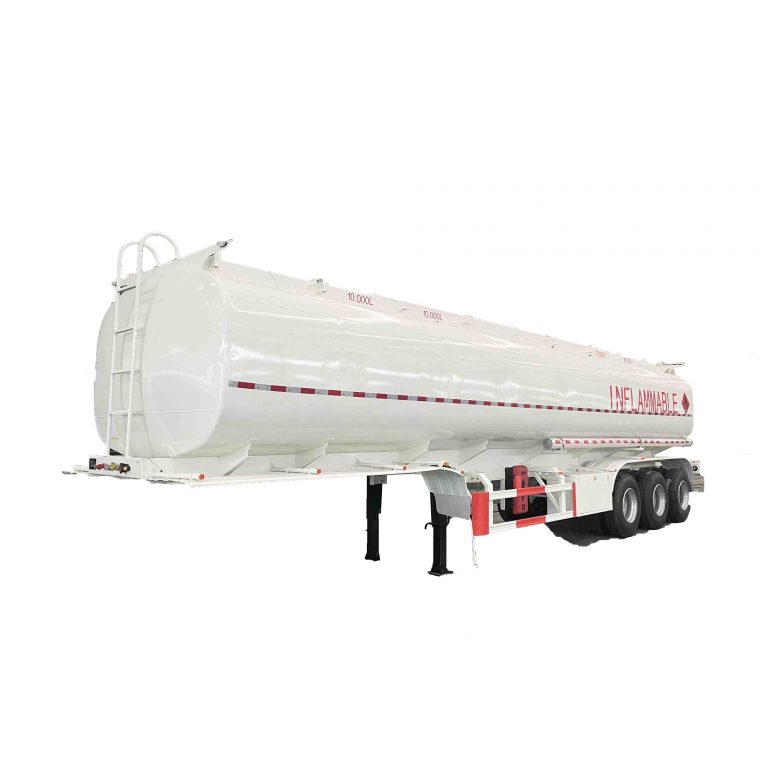 3 Axles 4 Compartments Feul Tanker Semi Trailer (8)