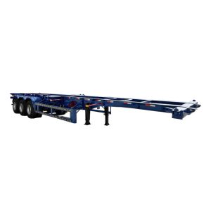 3 Axles 40FT Skeleton Container Chassis Semi Trailer (1)