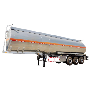 3 Axles 42000 Liters Aluminum Alloy Oil Tanker Semi Trailer（2）