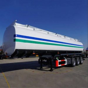 3 Axles Liquid Fuel Transport Tanker Semi Trailer (5)