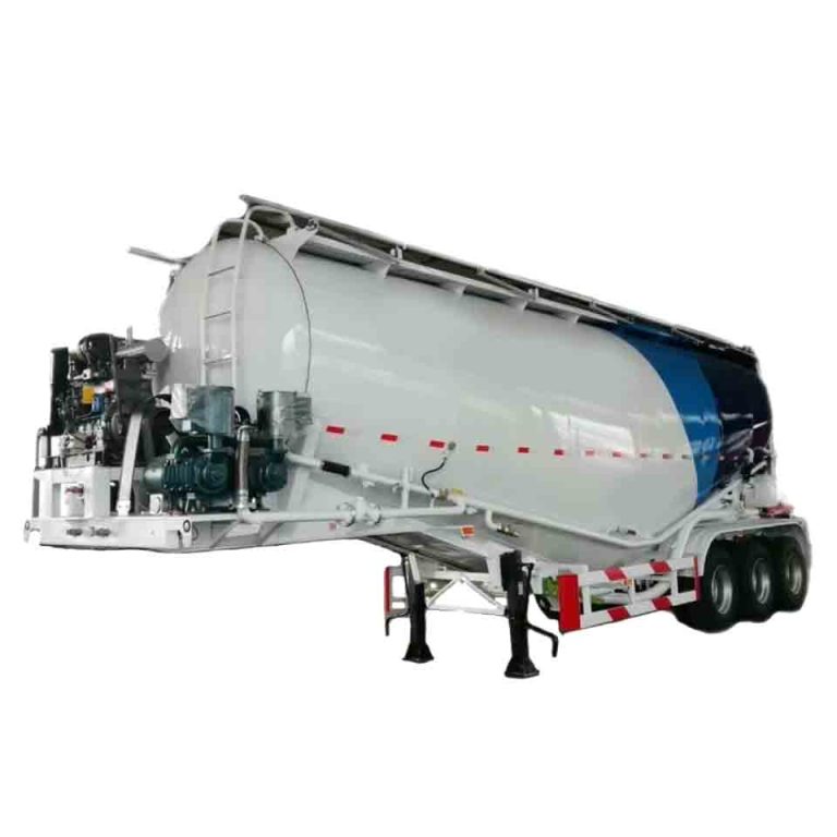 35CBM Aluminum Alloy Bulk Cement Silo Tank Smei Trailer (0)