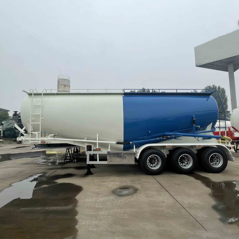 35CBM Aluminum Alloy Bulk Cement Silo Tank Smei Trailer (12)