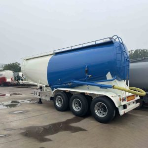 35CBM Aluminum Alloy Bulk Cement Silo Tank Smei Trailer (14)