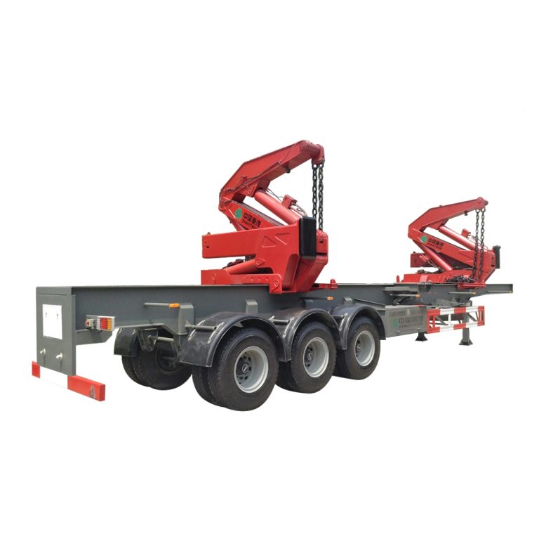 Side Loader Container Trailer