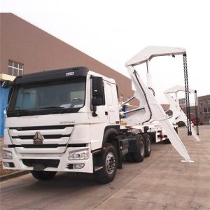 40T Side Loader Container Trailer-1