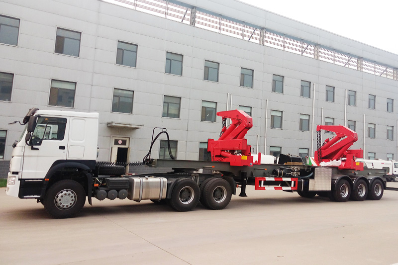 40T Side Loader Container Trailer插图