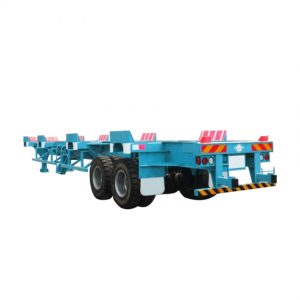 45FT Bomb Carts Container Terminal Chassis Trailer (1)