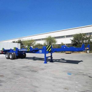 45FT Bomb Carts Container Terminal Chassis Trailer (5)