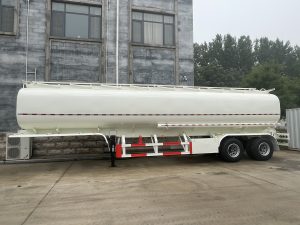 Bogie Suspension Petrol Fuel Tanker Semi Trailer-2