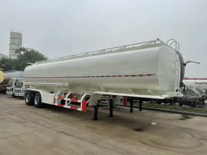 Bogie Suspension Petrol Fuel Tanker Semi Trailer-5