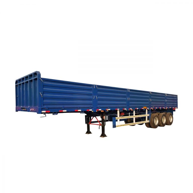 Sidewall Cargo Bulk Drop Side Semi Trailer-1