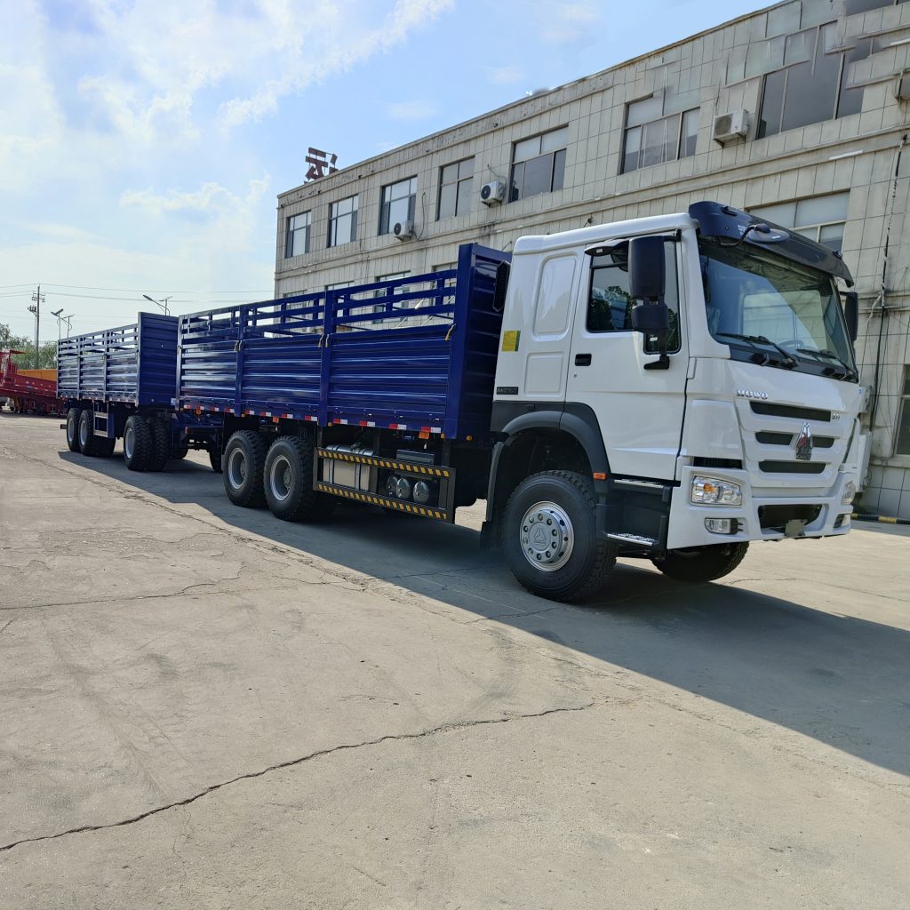 Cimc Sinotruk Sinotruk Howo X Hp Lorry Fence Cargo Truck For Sale In Cameron Benin South