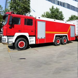 fire truck shacman truck