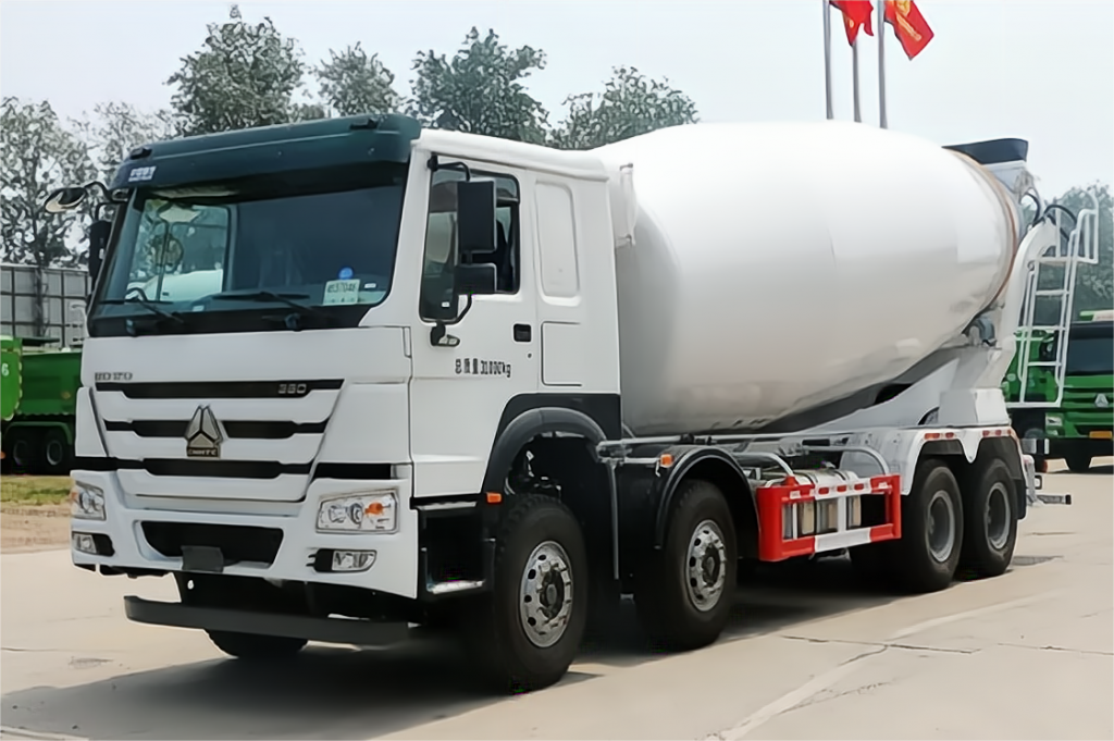 Howo 8×4 Cement Concrete Mixer Truck插图