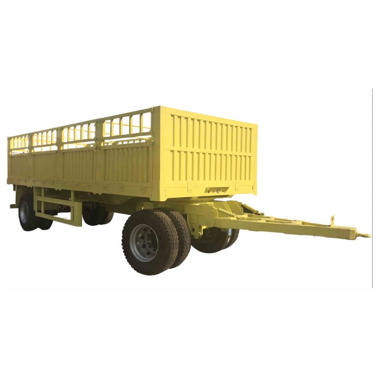 Luckin Vehicle  is the same as CIMC, TITAN VEHICLE is a producer in CHINA for drawbar trailer for sale , truck drawbar trailers , fence truck trailer , cargo trailer，TITAN VEHICLE focus on fence cargo trailer