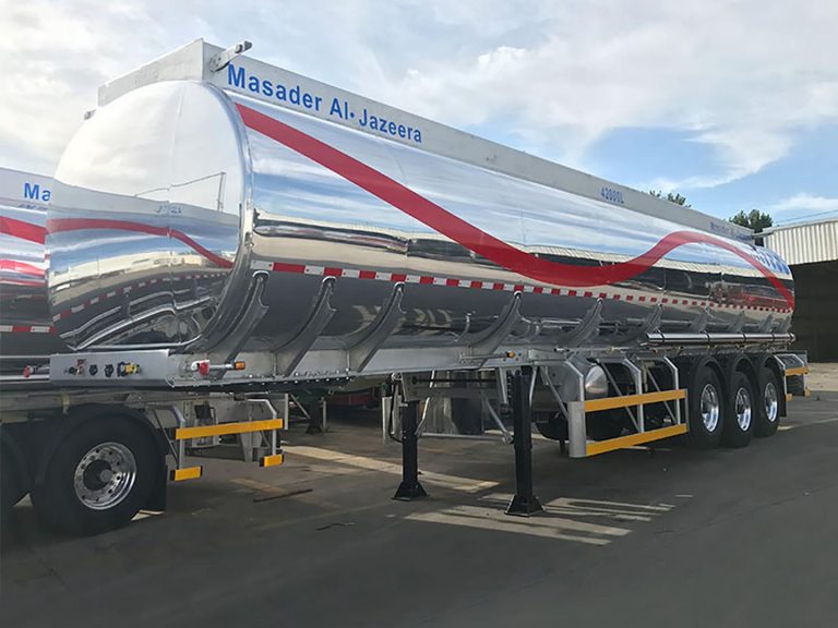 20 Units 3 Axles 42000 Litres Aluminum Tanker Semi Trailer for Sale In South African