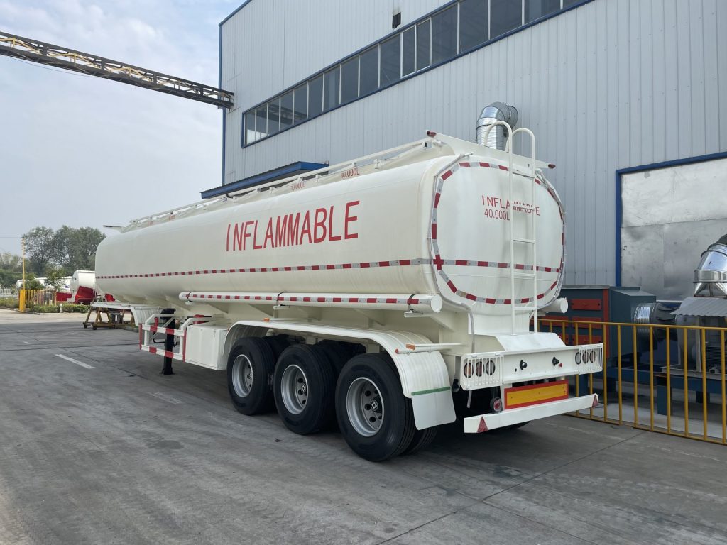 45000 Liters Carbon Steel Tanker Trailer Ready Ship To Angola插图7