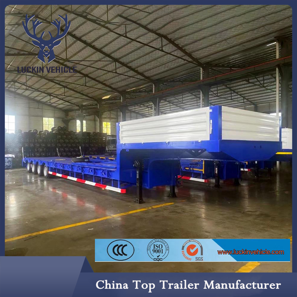 Four Units 4-axle low-bed semi-trailer customized by Pakistani customers插图7