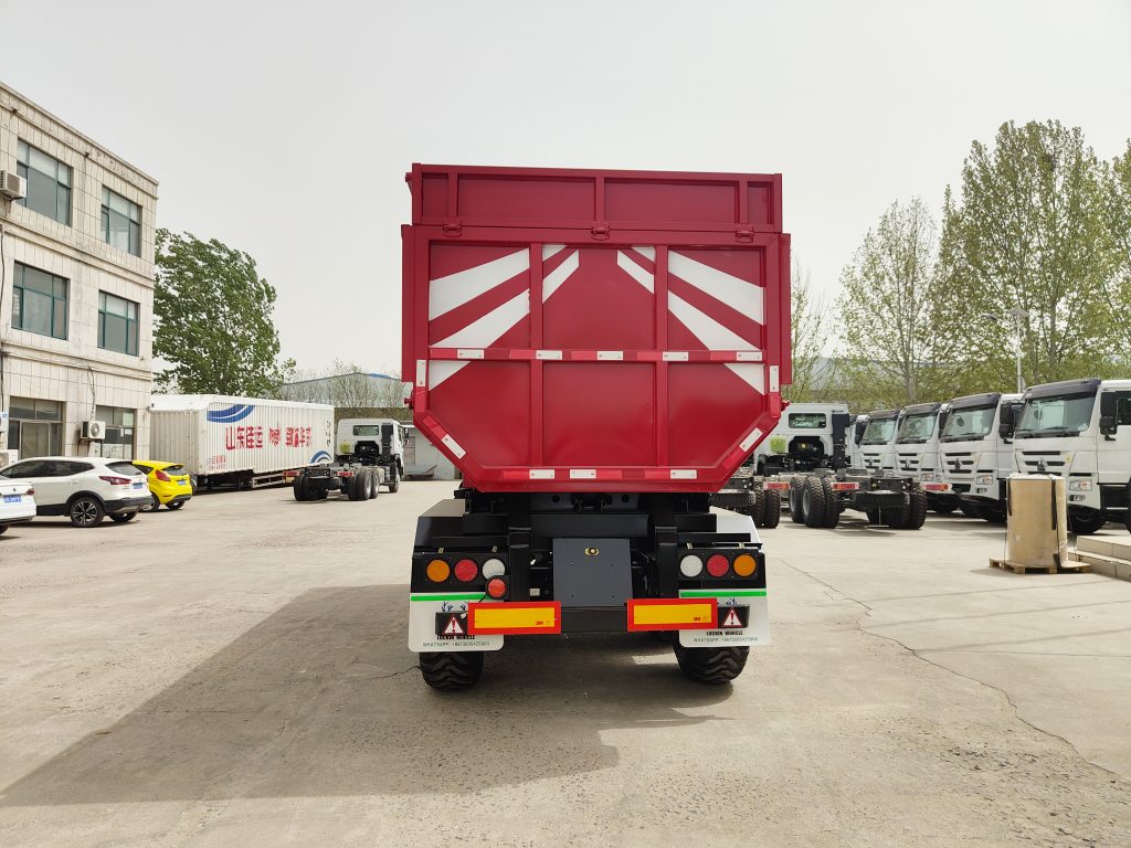 LUCKIN 10 Ton Agricultural Drawbar Tipper Dump Trailer插图3