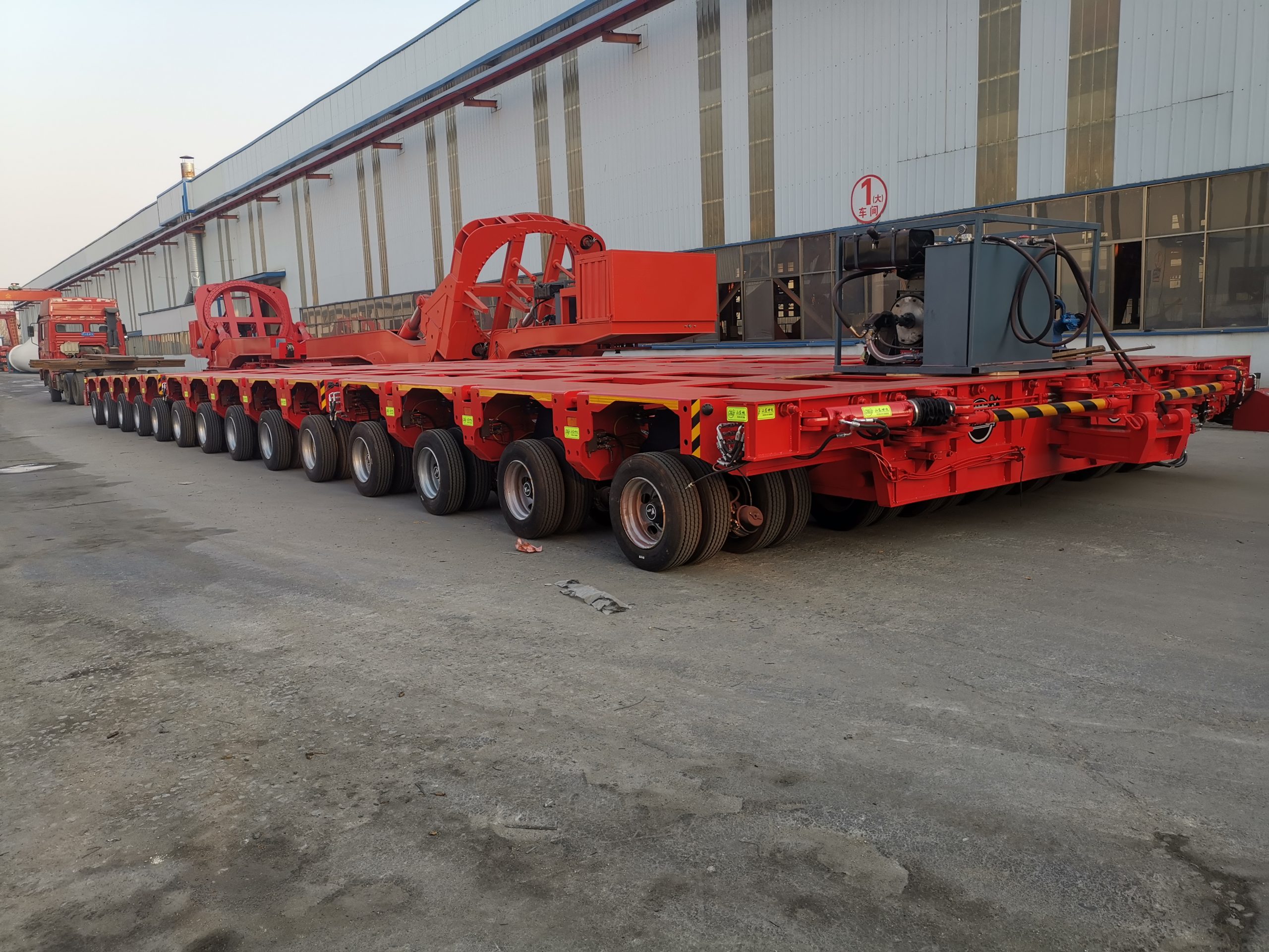 Powerful transportation Self-Propelled Modular Transporter插图1