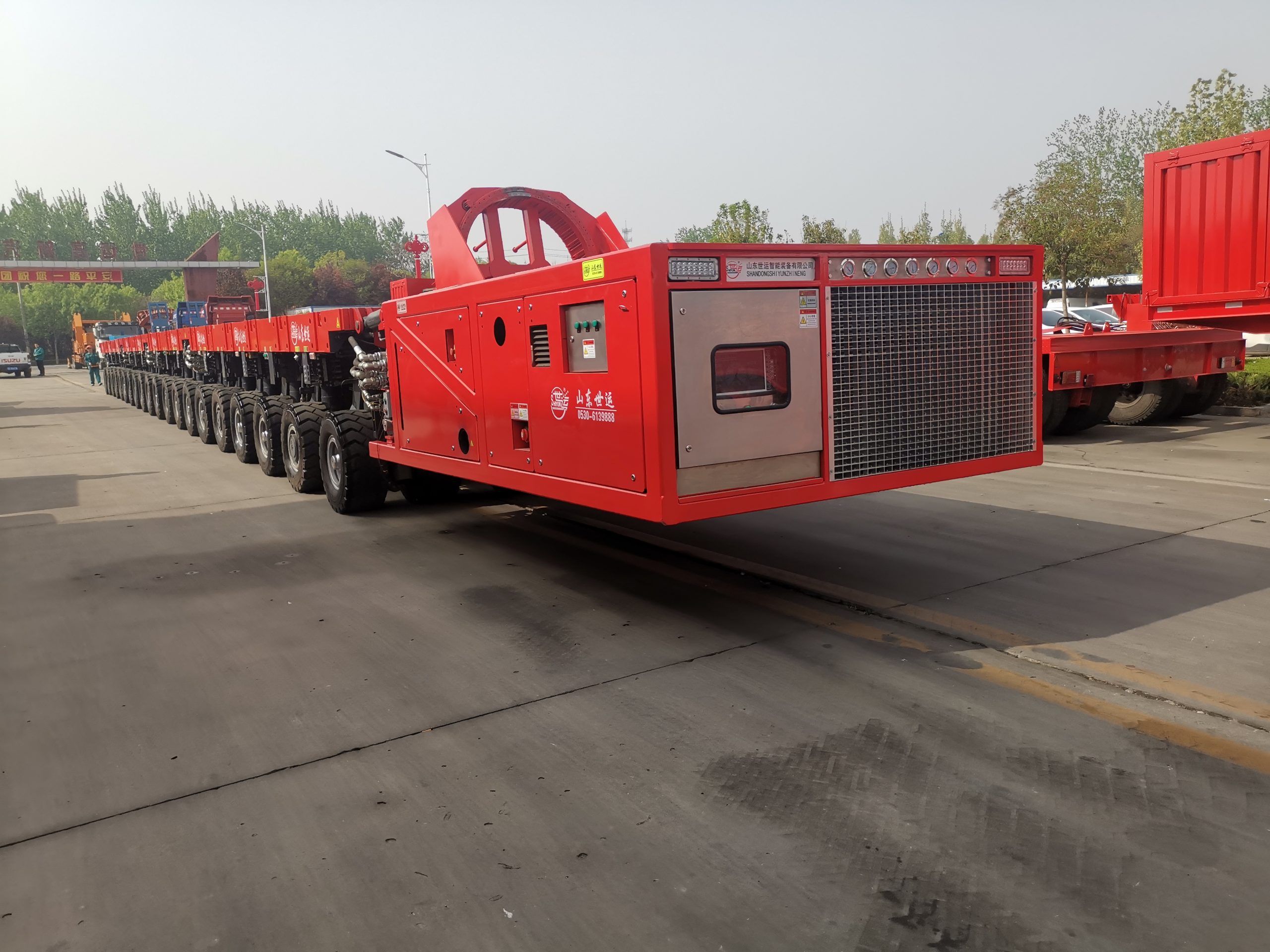 Powerful transportation Self-Propelled Modular Transporter插图