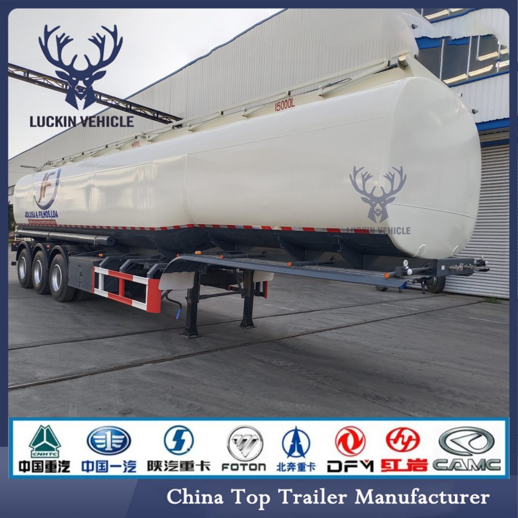 Most popular capacity 45,000 Ltrs Oil Tanker Trailer already shipping to D.R.Congo插图3