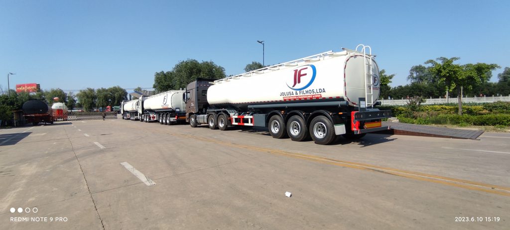 Most popular capacity 45,000 Ltrs Oil Tanker Trailer already shipping to D.R.Congo插图7