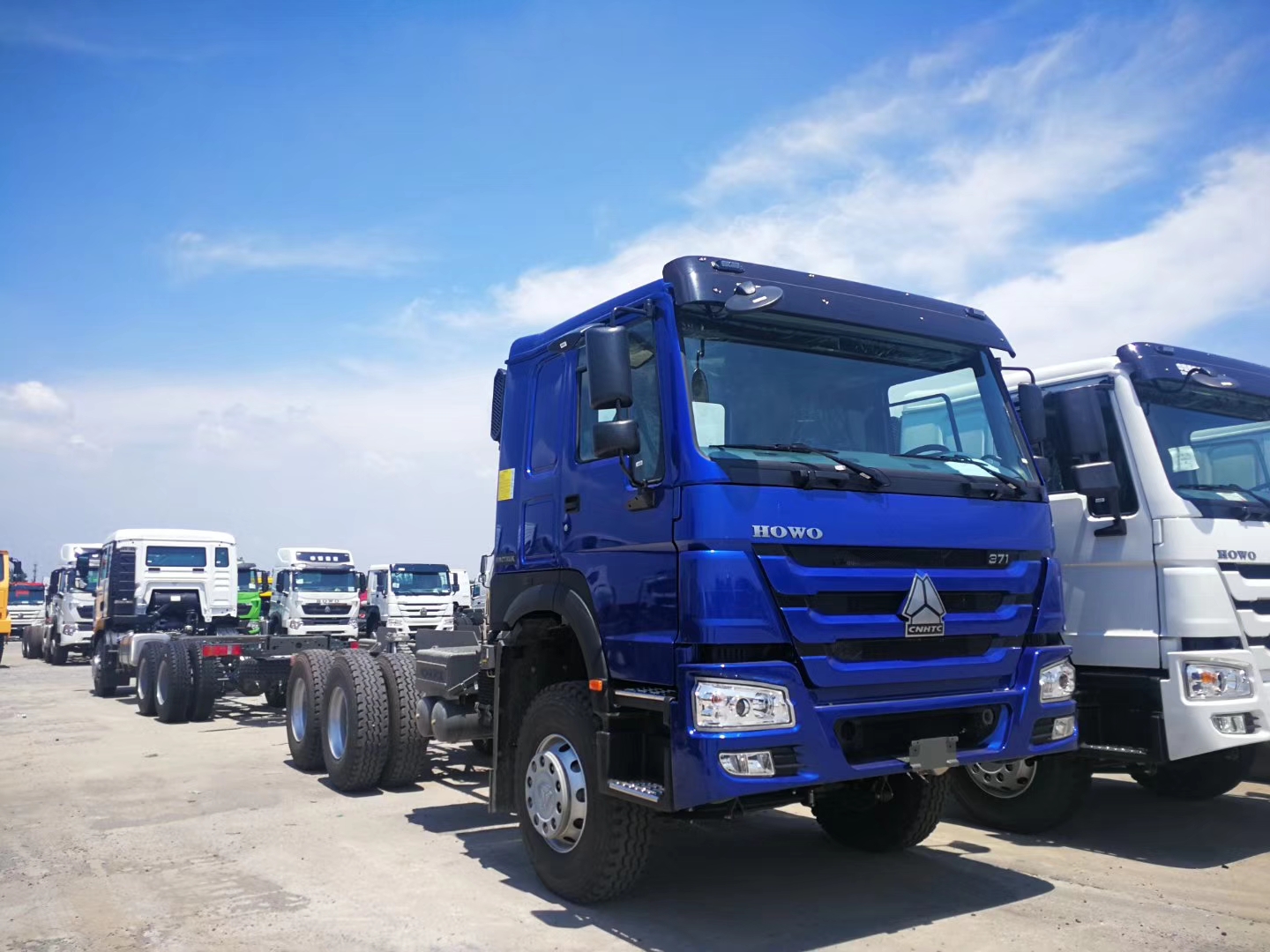 Successful Partnership With Ethiopian clients for 371HP 6*4 Tractor Truck插图