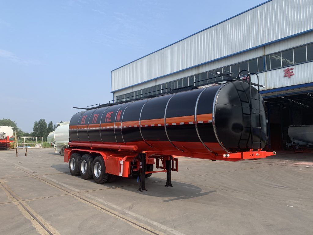 LUCKIN 3 Axle 30CBM Bitumen Tanker Trailer插图3