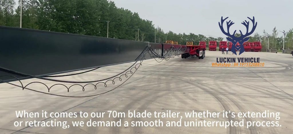 New Design Super Extendable 8–20m Flatbed Trailer From Luckin Vehicle插图6