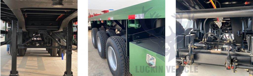 LUCKIN Vehicle 13meters Tri Axle Trailer will be sent to Uganda插图4