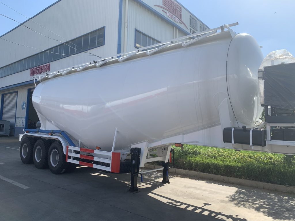 3 Axle 40CBM Bulk Cement Trailer插图