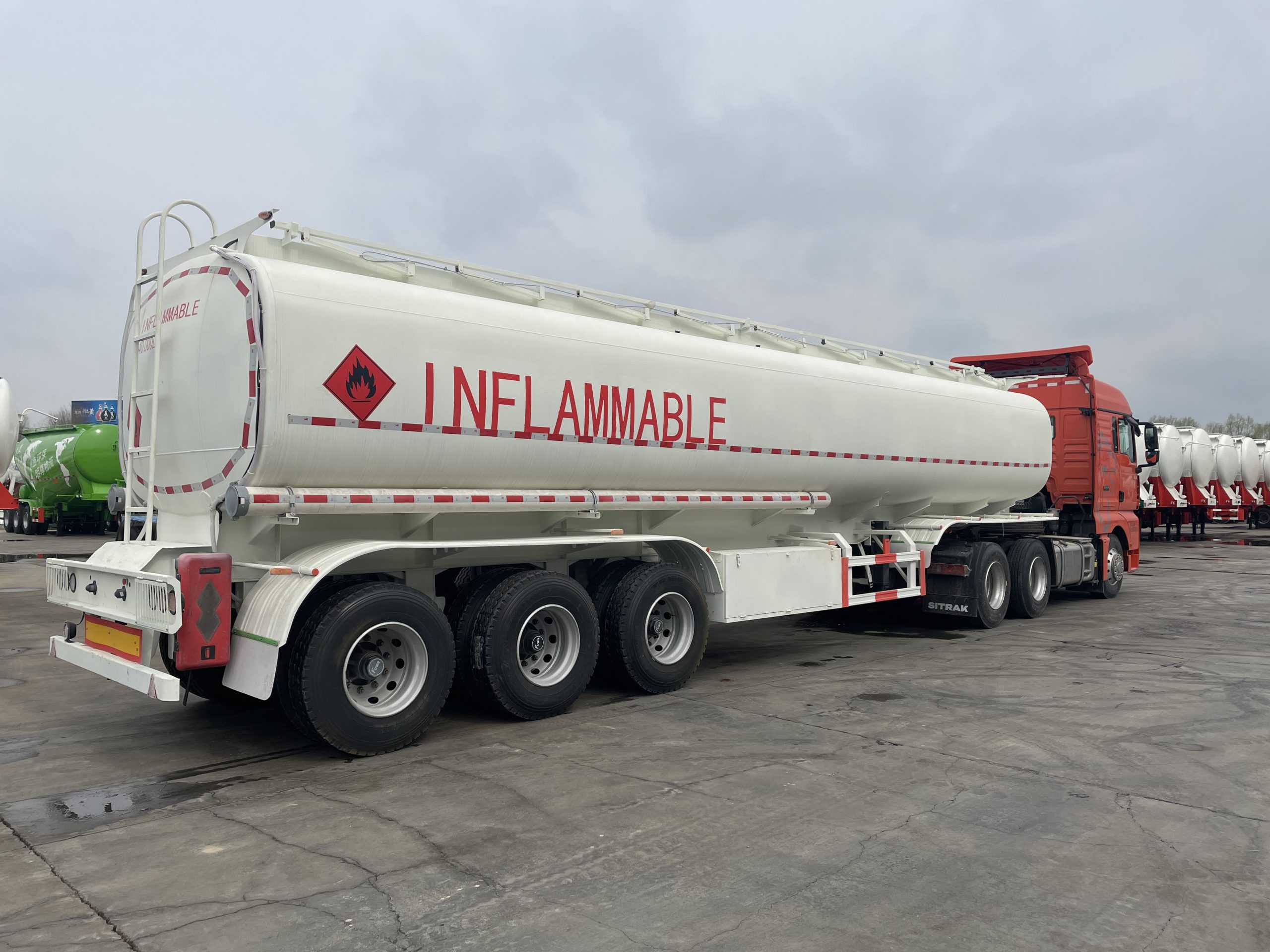 2/3/4 Axels Tank Semi Trailer loading Fuel Milk Oil Water Best Price插图5