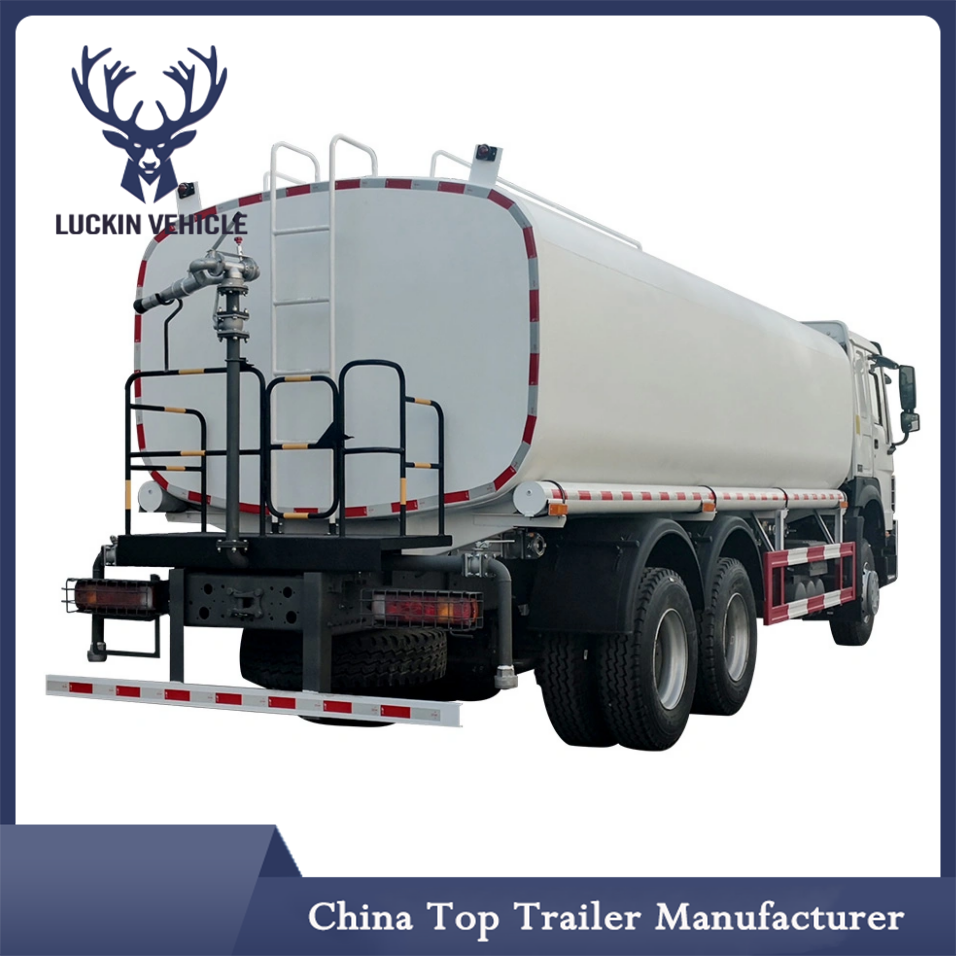 4X2 10000L Gallons Crude Oil Gasoline Diesel Water Tank Truck with High Quality插图