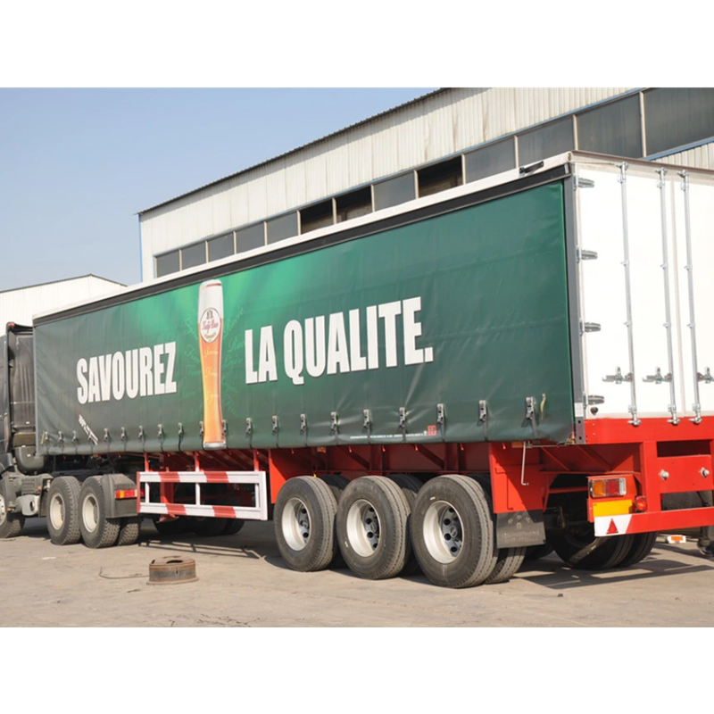 Hot Sale Side Curtain Semi Trailer for Russia with OTTC Certification插图