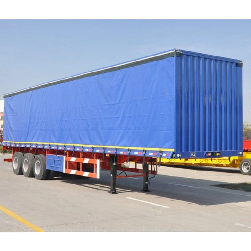 Hot Sale Side Curtain Semi Trailer for Russia with OTTC Certification插图1