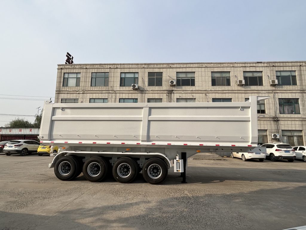 4 Axle U Shape Dump Trailer插图1