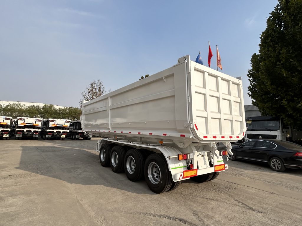 4 Axle U Shape Dump Trailer插图2